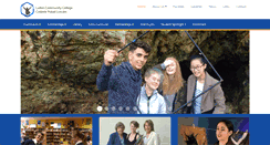 Desktop Screenshot of larkincommunitycollege.ie